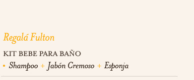 Fulton - Línea Bebé