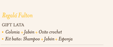 Fulton - Línea Bebé